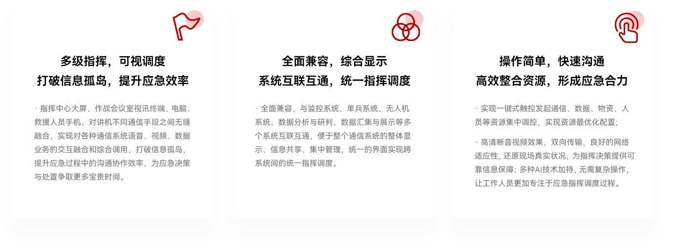 指揮調(diào)度方案優(yōu)勢(shì) 指揮調(diào)度方案優(yōu)勢(shì)