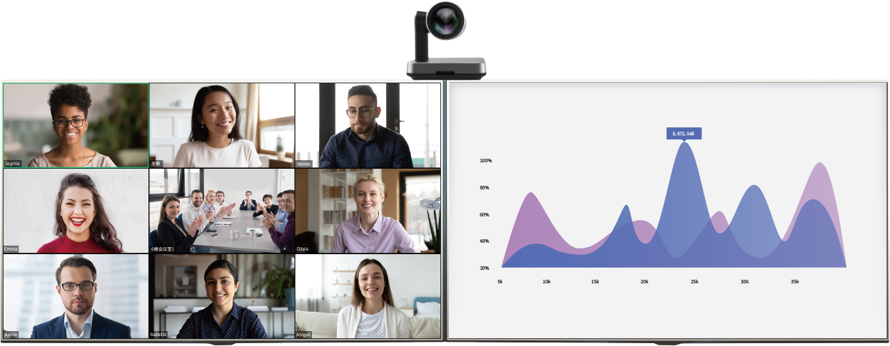 MeetingEye 800會(huì)議界面