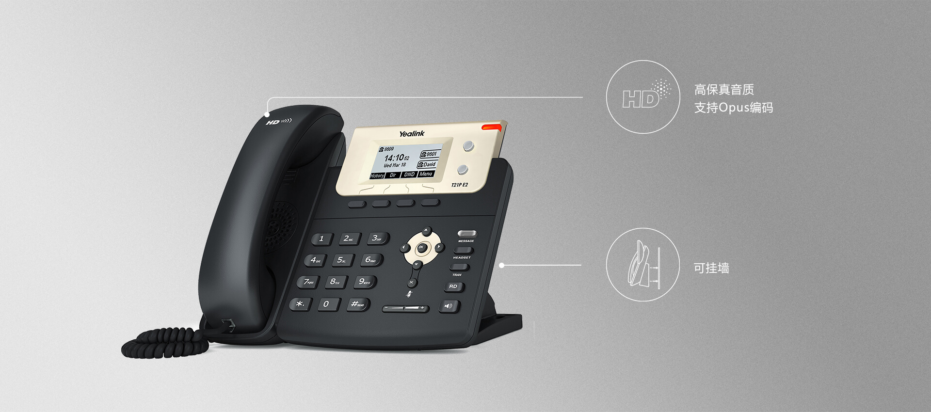 雙線路入門級IP話機