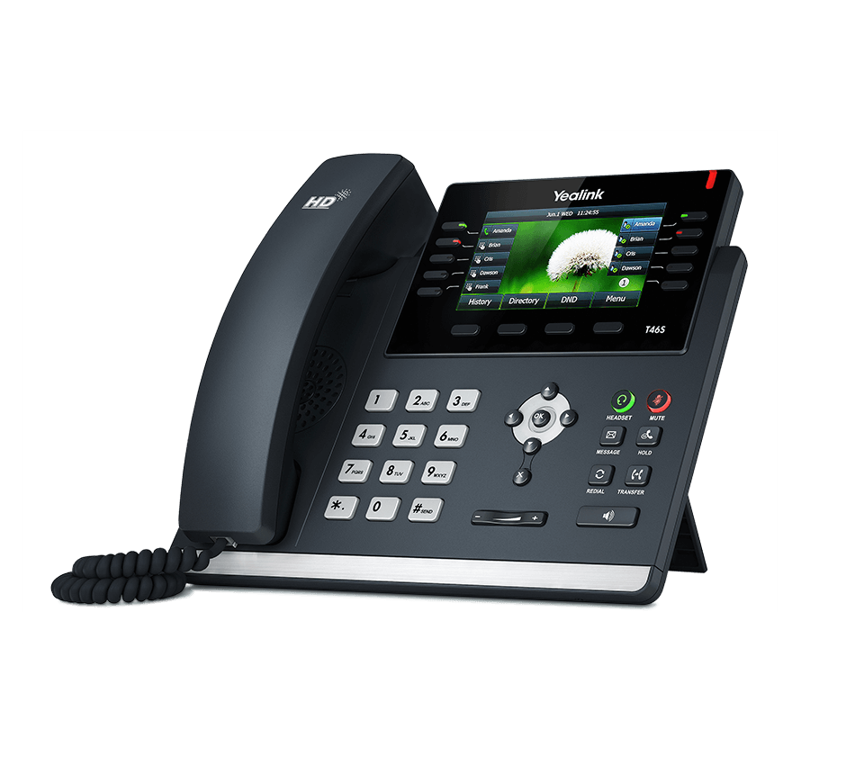 高端彩屏無紙化商務(wù)話機